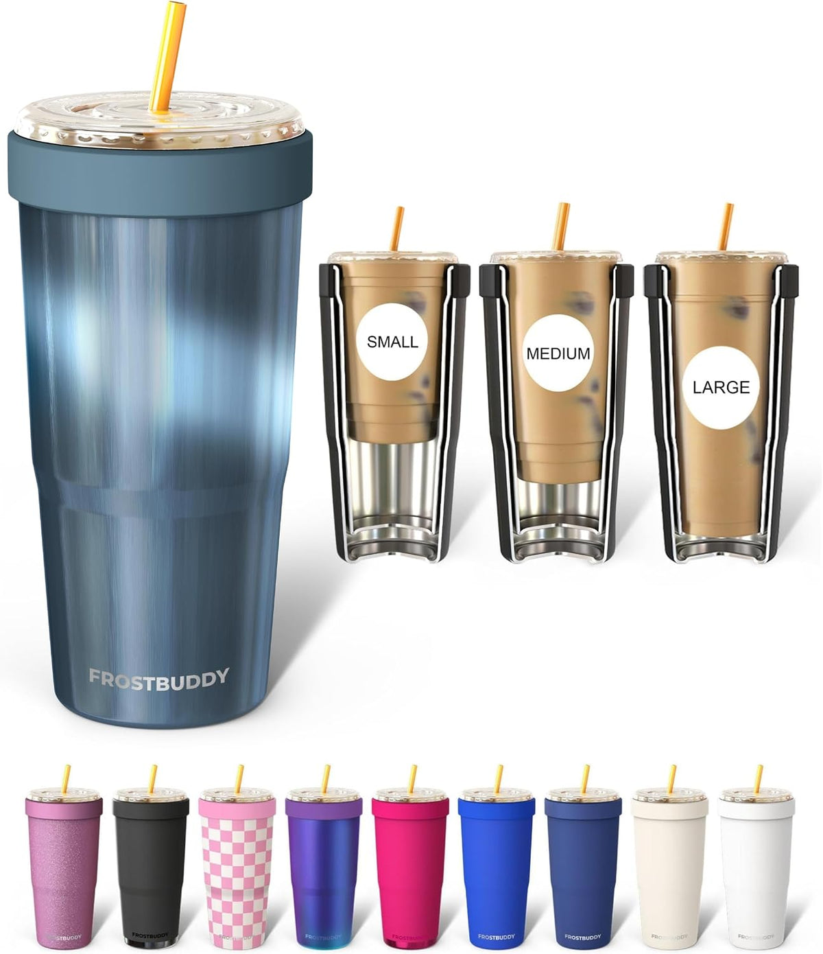 Togo Buddy 30oz Tumbler - Insulated Stainless Steel (Pencil) - Colors B