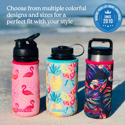 24-30oz 750ml Water Bottle Carrier with Shoulder Strap, Water Bottle Insulator - Midnight Mums