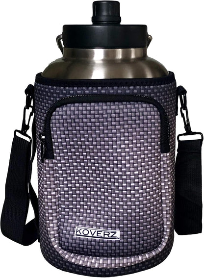 24-30oz 750ml Water Bottle Carrier with Shoulder Strap, Water Bottle Insulator - Midnight Mums