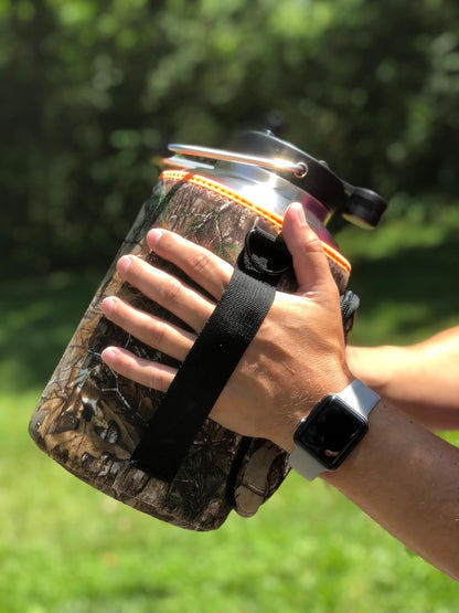 24-30oz 750ml Water Bottle Carrier with Shoulder Strap, Water Bottle Insulator - Midnight Mums