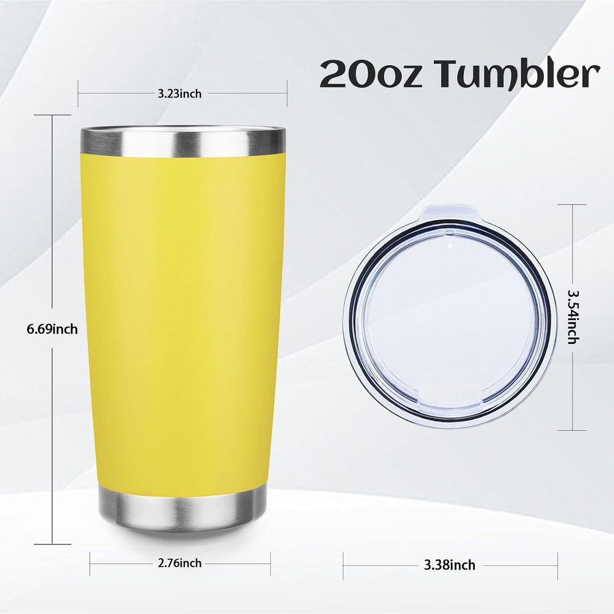 20oz Stainless Steel Travel Coffee Tumbler,Light Pink | Travel Coffee Mug,Spill-proof Lid,Double Wall,BPA-free Travel Cups,Insulated Cup Fits Car Cupholders