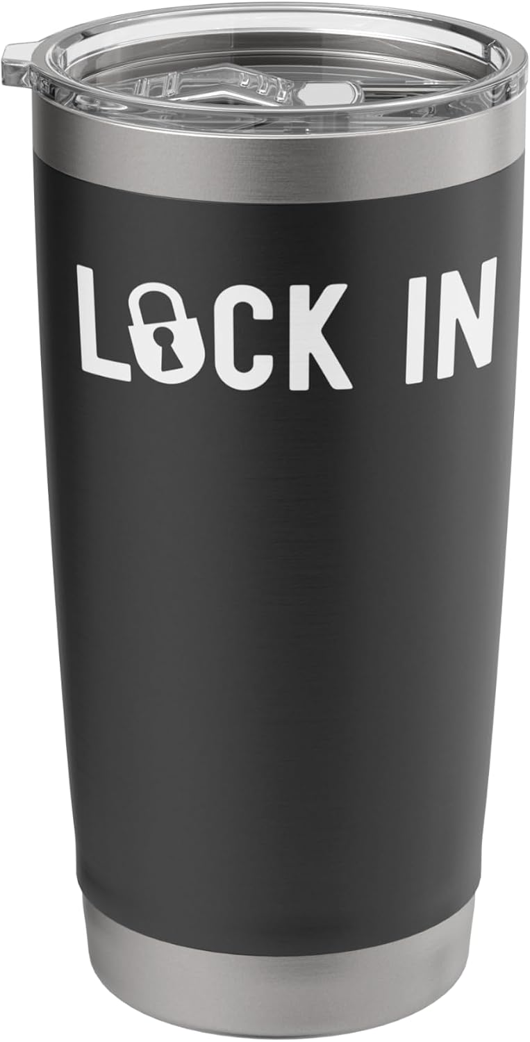 Lock In Stainless Steel Insulated Tumbler