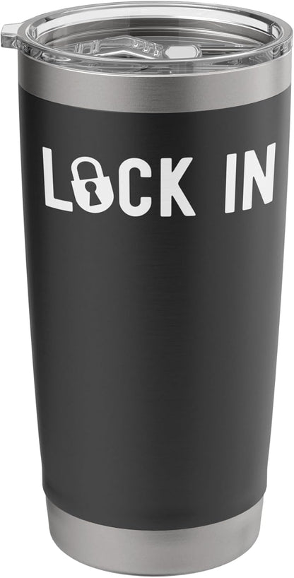 Lock In Stainless Steel Insulated Tumbler
