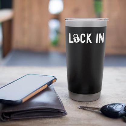 Lock In Stainless Steel Insulated Tumbler
