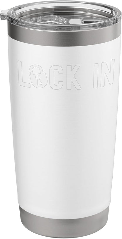 Lock In Stainless Steel Insulated Tumbler