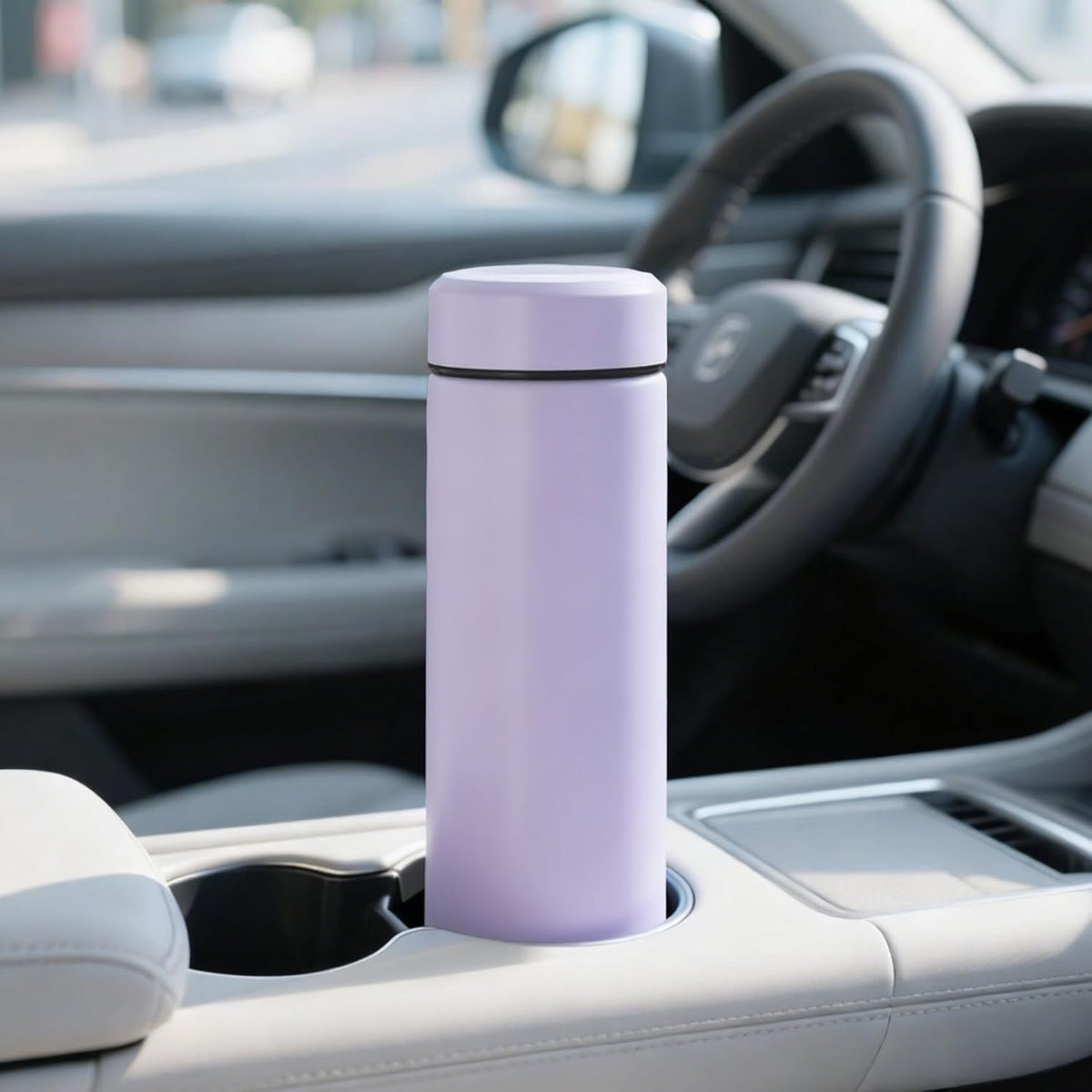 Small Water Bottle, 15 oz Stainless Steel Insulated Bottle, Blue