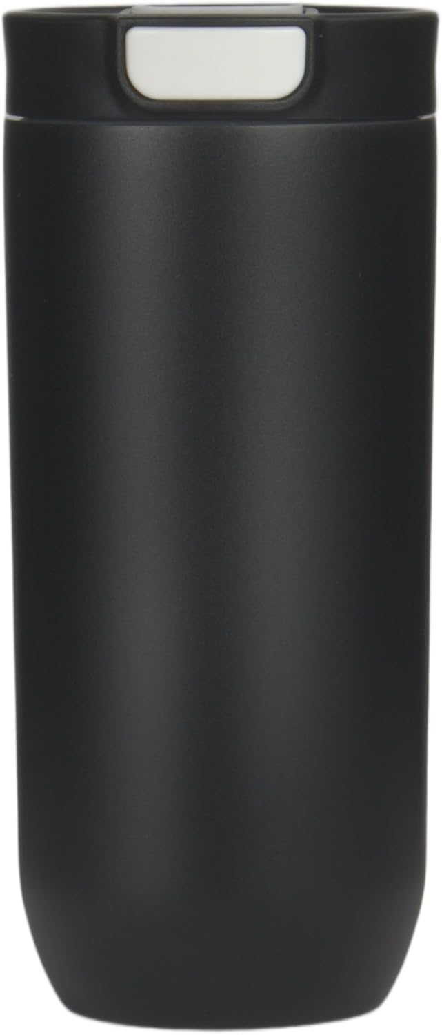 Insulated Stainless Steel Coffee Tumbler, 16.9 oz, Double-wall Insulated, Leakproof, BPA Free (STEEL GREY)