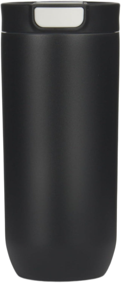 Insulated Stainless Steel Coffee Tumbler, 16.9 oz, Double-wall Insulated, Leakproof, BPA Free (STEEL GREY)