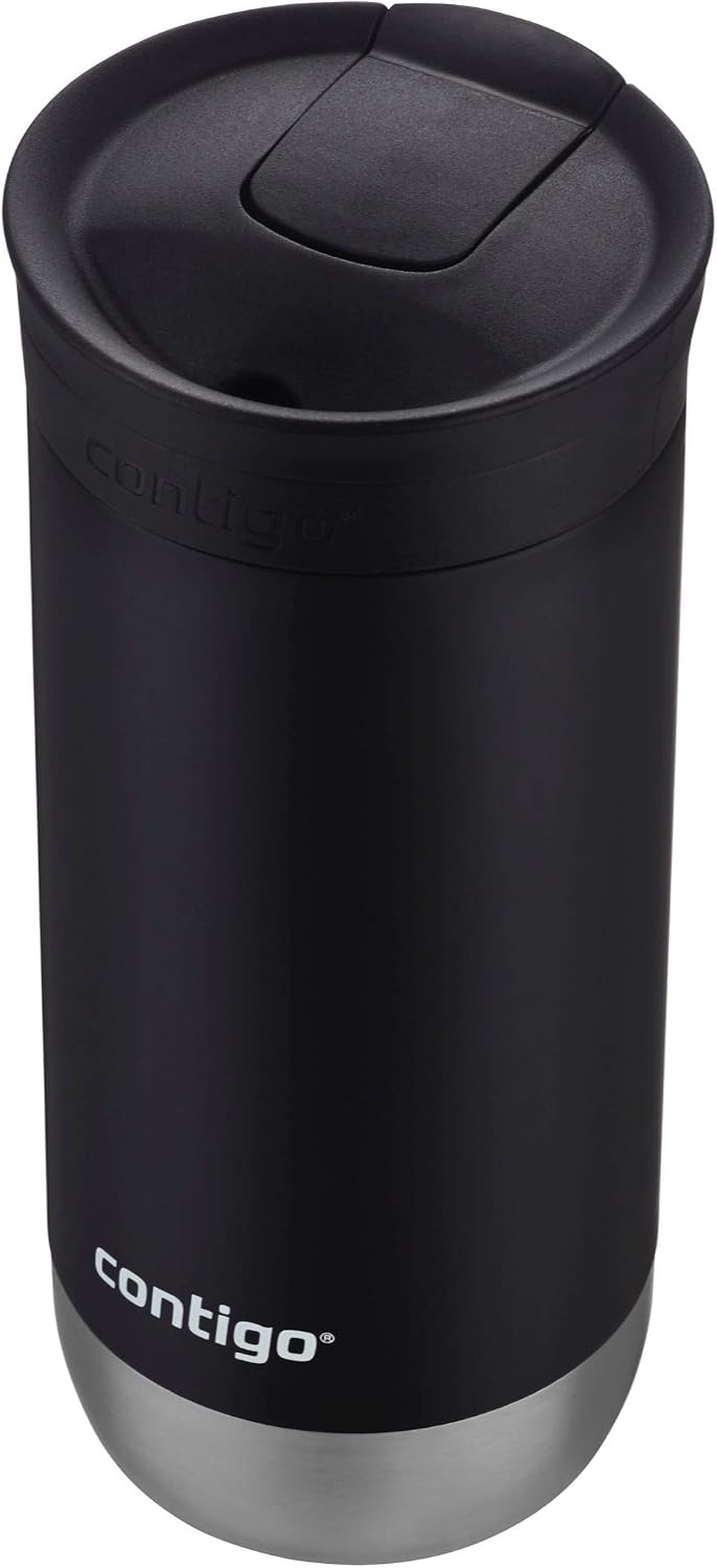 HuronTravel Mug Screw Cap Stainless Steel Drinking Cup