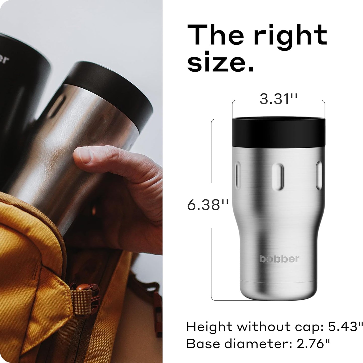 16 oz Stainless Steel Coffee Travel Mug – Leak-Proof, Spill Proof, Vacuum Insulated Coffee Tumbler for Car, Men – Dishwasher Safe Mug, Fits Car Cup Holder, Keeps Hot for 8 Hours (Teal)