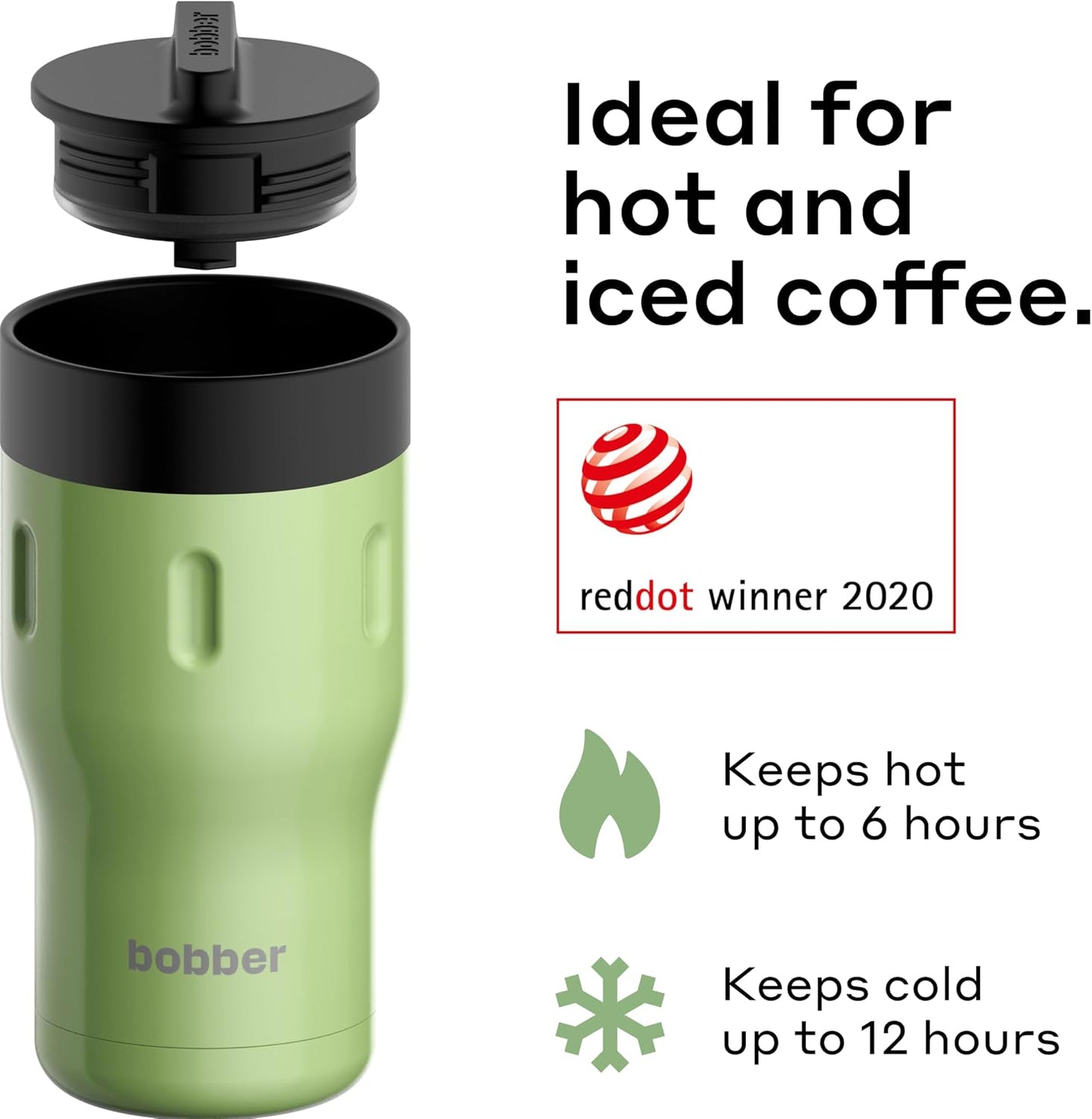 16 oz Stainless Steel Coffee Travel Mug – Leak-Proof, Spill Proof, Vacuum Insulated Coffee Tumbler for Car, Men – Dishwasher Safe Mug, Fits Car Cup Holder, Keeps Hot for 8 Hours (Teal)