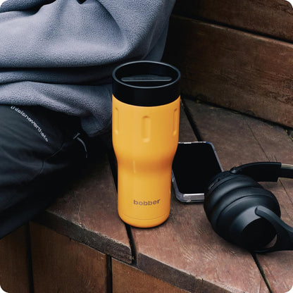 16 oz Stainless Steel Coffee Travel Mug – Leak-Proof, Spill Proof, Vacuum Insulated Coffee Tumbler for Car, Men – Dishwasher Safe Mug, Fits Car Cup Holder, Keeps Hot for 8 Hours (Teal)