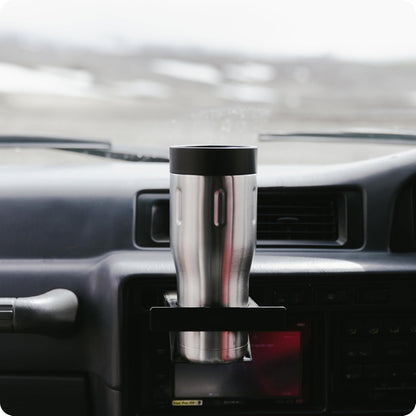 16 oz Stainless Steel Coffee Travel Mug – Leak-Proof, Spill Proof, Vacuum Insulated Coffee Tumbler for Car, Men – Dishwasher Safe Mug, Fits Car Cup Holder, Keeps Hot for 8 Hours (Teal)