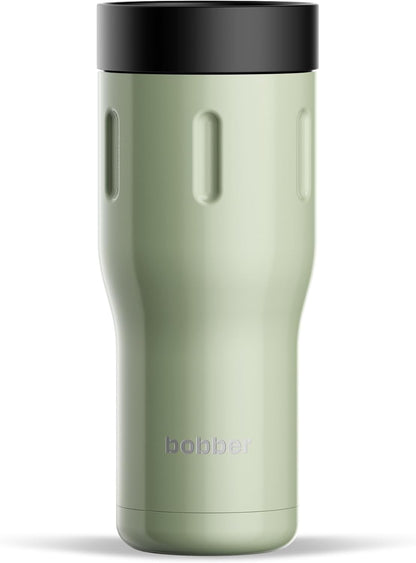 16 oz Stainless Steel Coffee Travel Mug – Leak-Proof, Spill Proof, Vacuum Insulated Coffee Tumbler for Car, Men – Dishwasher Safe Mug, Fits Car Cup Holder, Keeps Hot for 8 Hours (Teal)