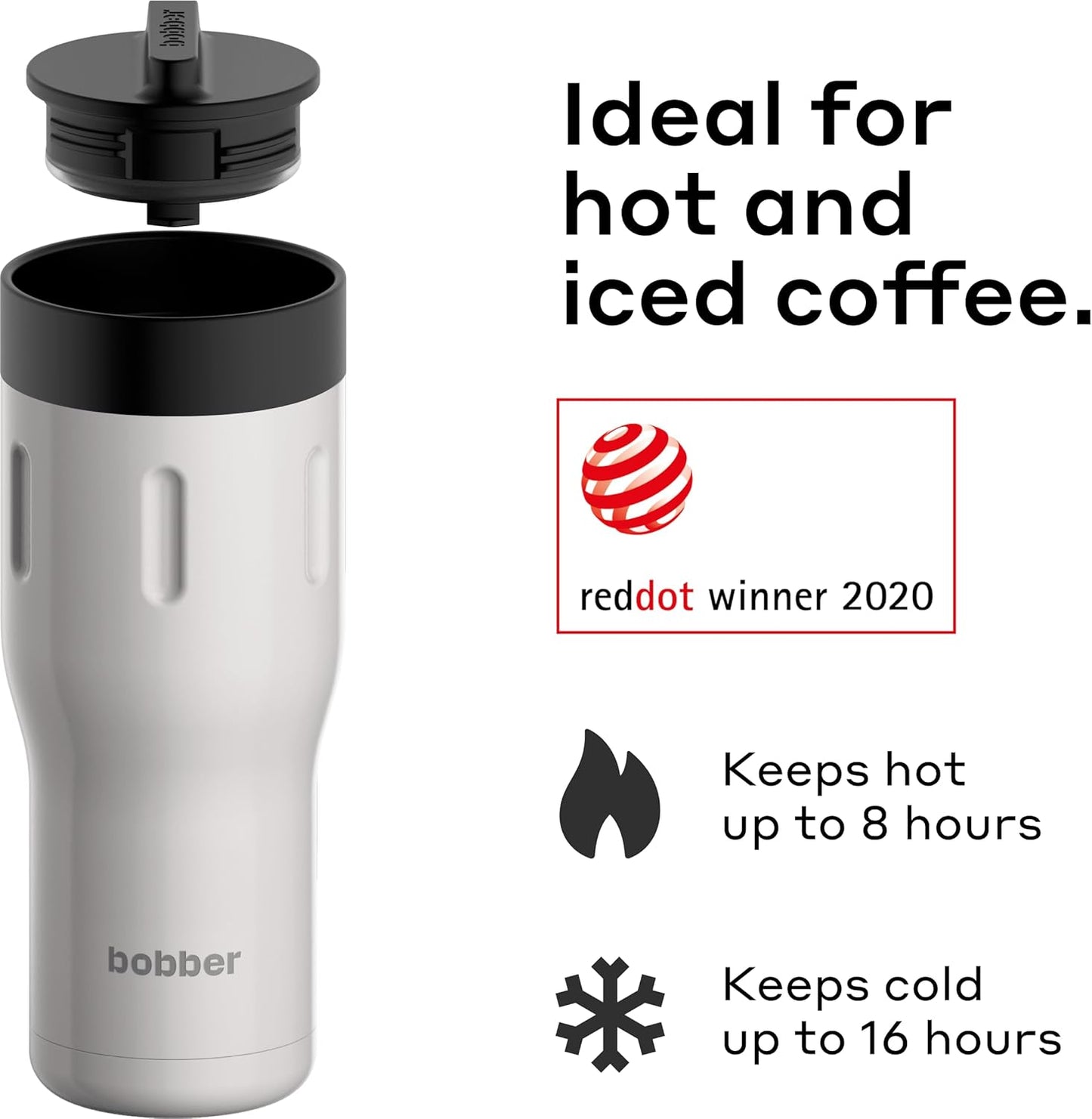 16 oz Stainless Steel Coffee Travel Mug – Leak-Proof, Spill Proof, Vacuum Insulated Coffee Tumbler for Car, Men – Dishwasher Safe Mug, Fits Car Cup Holder, Keeps Hot for 8 Hours (Teal)