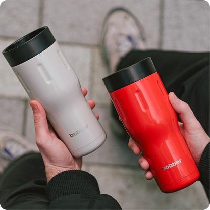 16 oz Stainless Steel Coffee Travel Mug – Leak-Proof, Spill Proof, Vacuum Insulated Coffee Tumbler for Car, Men – Dishwasher Safe Mug, Fits Car Cup Holder, Keeps Hot for 8 Hours (Teal)