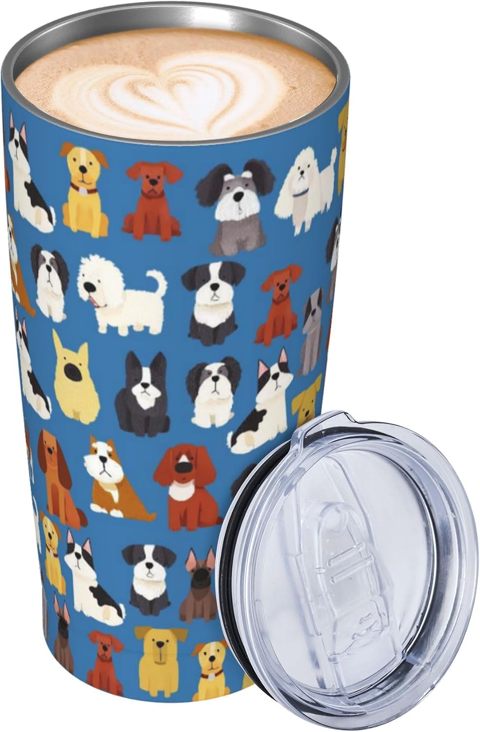 Owl Tumbler with Lid and Straw 20 oz Stainless Steel Vacuum Insulated Cup for Home Office Travel Christmas Birthday Gifts for Women