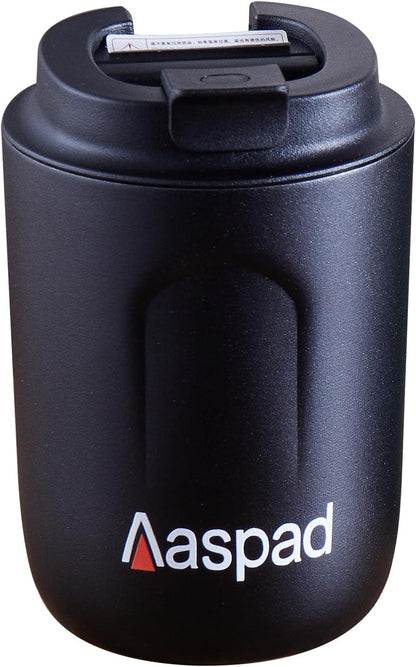 Coffee Tumbler 8 Oz-12 Oz Standard Medium Espresso travel mug Stainless Steel Double Wall Vacuum Insulated metal cups with Leak proof lid Thermal or iced Cappuccino Latte Americano Office gift