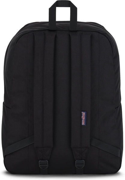 SuperBreak One Backpacks - Durable, Lightweight Bookbag with 1 Main Compartment, Front Utility Pocket with Built-in Organizer - Premium Backpack, Black - Colors B