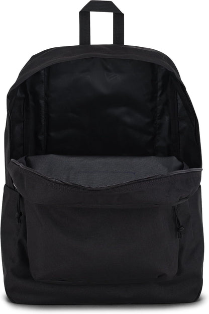 SuperBreak One Backpacks - Durable, Lightweight Bookbag with 1 Main Compartment, Front Utility Pocket with Built-in Organizer - Premium Backpack, Black - Colors B