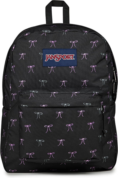 SuperBreak One Backpacks - Durable, Lightweight Bookbag with 1 Main Compartment, Front Utility Pocket with Built-in Organizer - Premium Backpack, Black - Colors B
