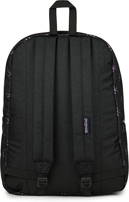 SuperBreak One Backpacks - Durable, Lightweight Bookbag with 1 Main Compartment, Front Utility Pocket with Built-in Organizer - Premium Backpack, Black - Colors B
