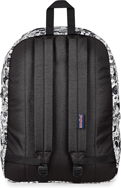 SuperBreak One Backpacks - Durable, Lightweight Bookbag with 1 Main Compartment, Front Utility Pocket with Built-in Organizer - Premium Backpack, Black - Colors B