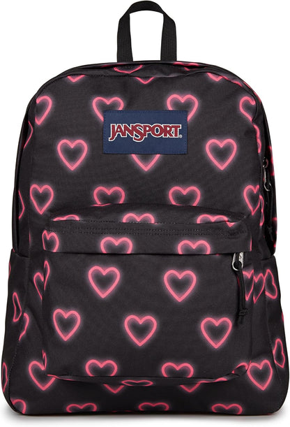 SuperBreak One Backpacks - Durable, Lightweight Bookbag with 1 Main Compartment, Front Utility Pocket with Built-in Organizer - Premium Backpack, Black - Colors B