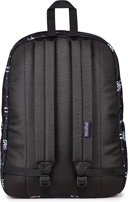 SuperBreak One Backpacks - Durable, Lightweight Bookbag with 1 Main Compartment, Front Utility Pocket with Built-in Organizer - Premium Backpack, Black - Colors B
