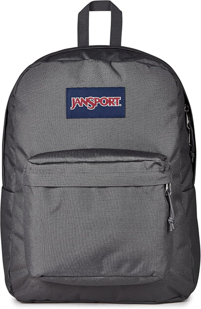 SuperBreak One Backpacks - Durable, Lightweight Bookbag with 1 Main Compartment, Front Utility Pocket with Built-in Organizer - Premium Backpack, Black - Colors B