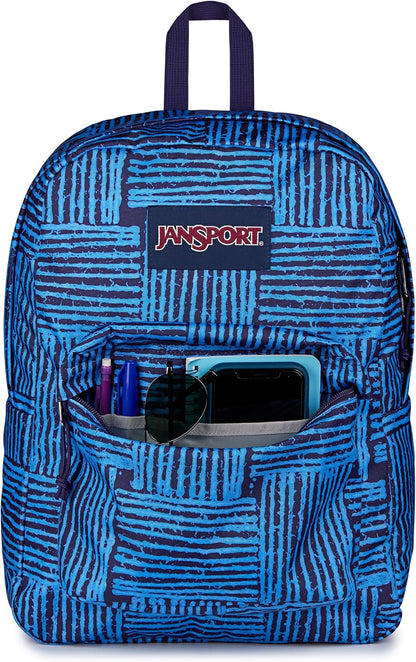 SuperBreak One Backpacks - Durable, Lightweight Bookbag with 1 Main Compartment, Front Utility Pocket with Built-in Organizer - Premium Backpack, Black - Colors B
