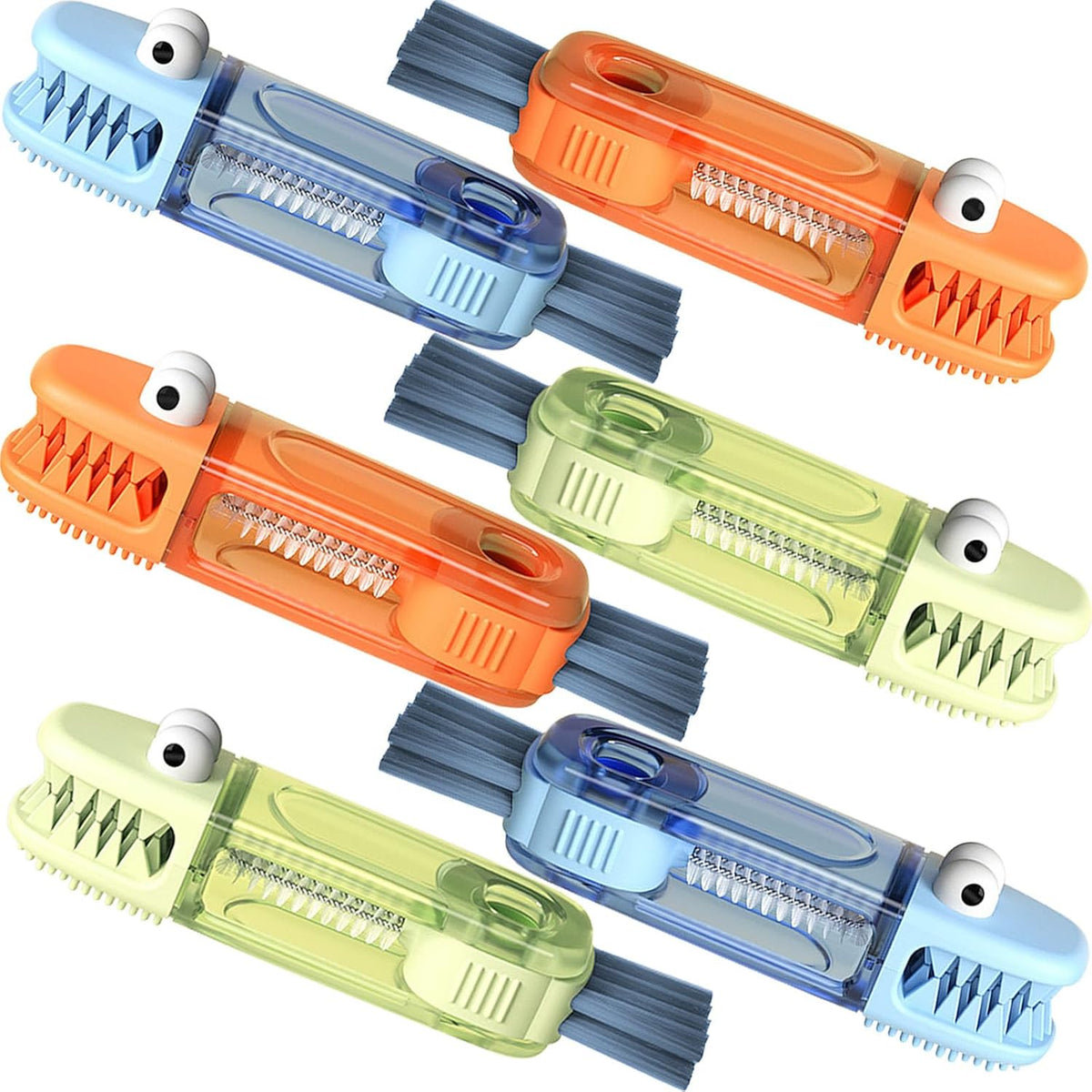 4 in 1 Cup Lid Cleaning Brush - Multifunctional Water Bottle Crevice Cleaning Brush, Portable Cup Lid Brush, Home Kitchen Crevice Brush Tools for Tiny Cup Lid Detail, Bottle Tight Spaces Cup