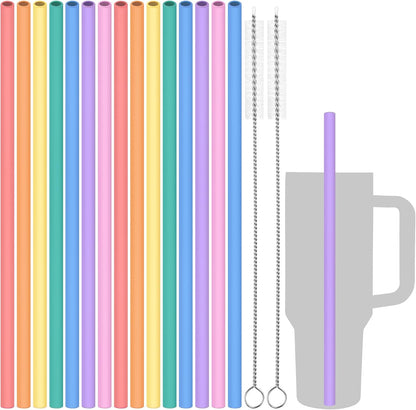 Silicone Drinking Straws Fit for Stanley 40oz 30oz Tumbler