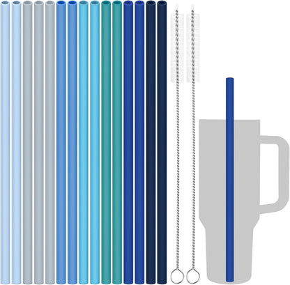Silicone Drinking Straws Fit for Stanley 40oz 30oz Tumbler
