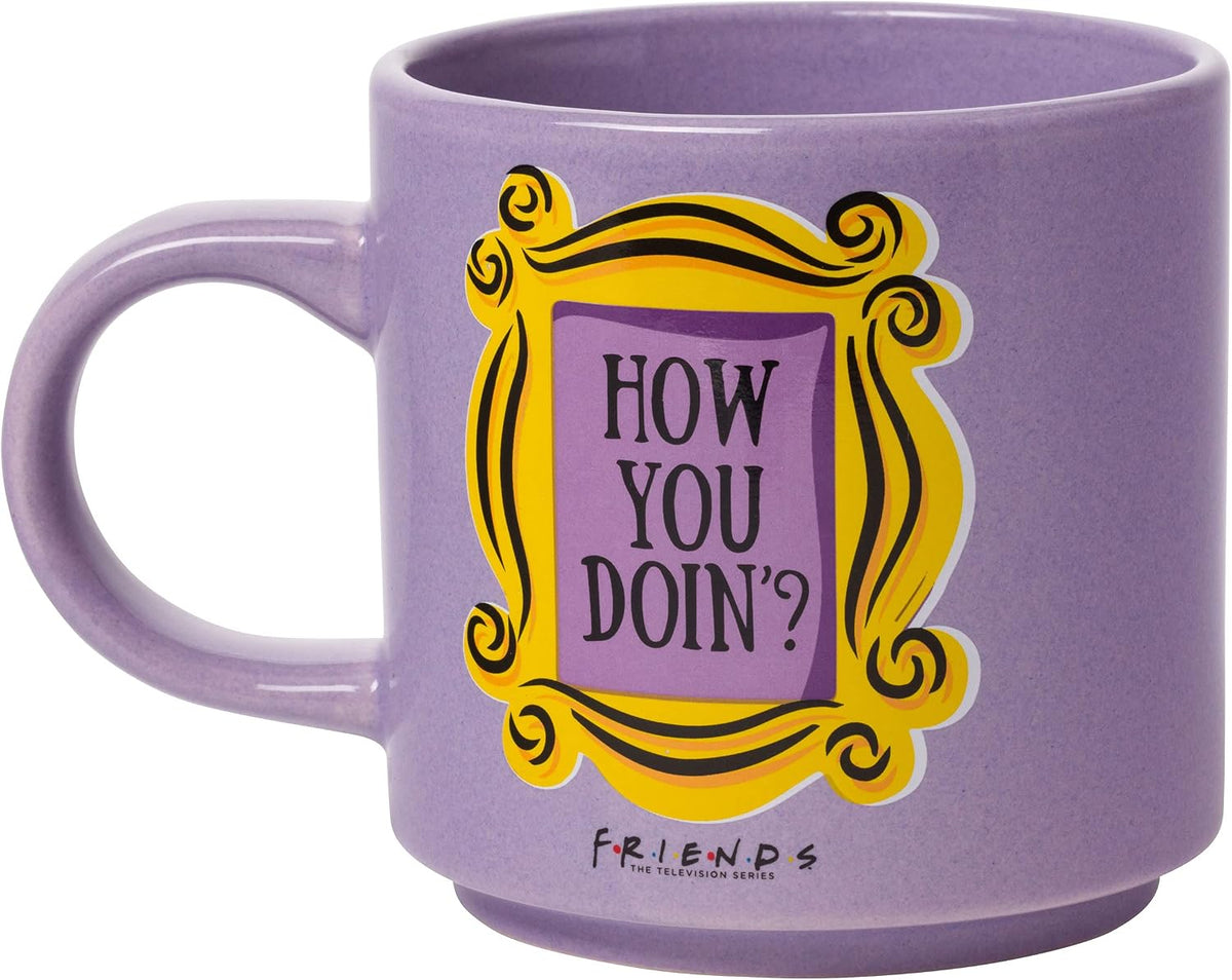 The Office Icons and Logo 2pk Ceramic Mug Stack, 13 Ounces
