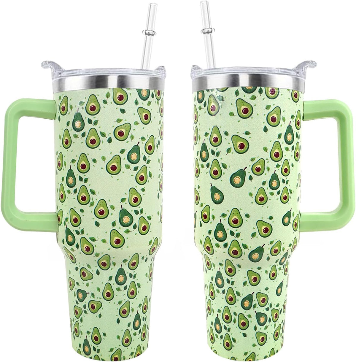 Dental 40 oz Tumbler with Handle Straw Lid Leak Proof | Travel Coffee Mug Insulated Hot Cold Ice Christmas Mothers Day Birthday Gifts for Women Dental