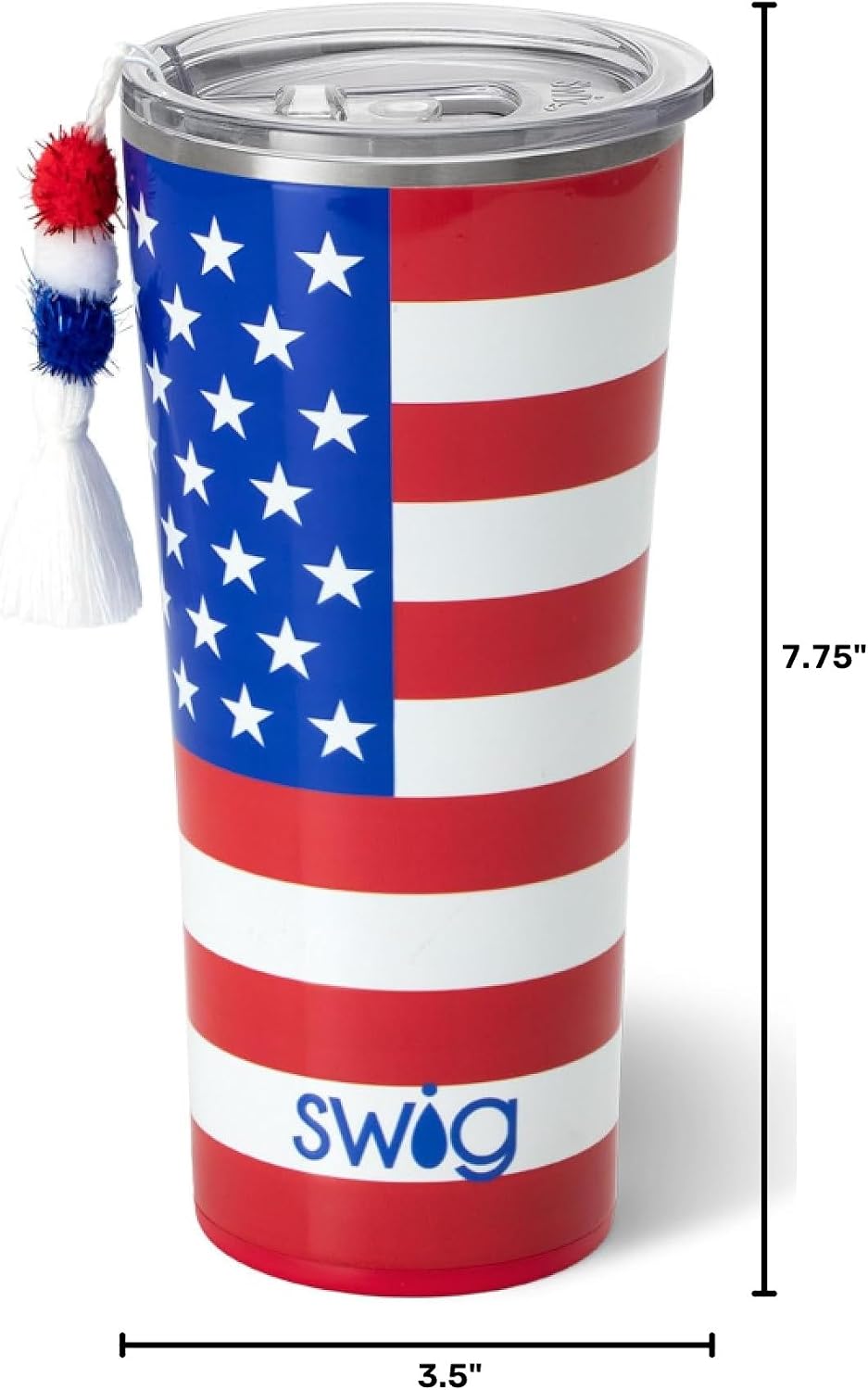 32oz Insulated Tumbler with Lid, Let's Go Girls | Triple Insulated Stainless Steel - Lid Included - Keeps Drinks Cold or Hot - Cup Holder Friendly - Dishwasher Safe