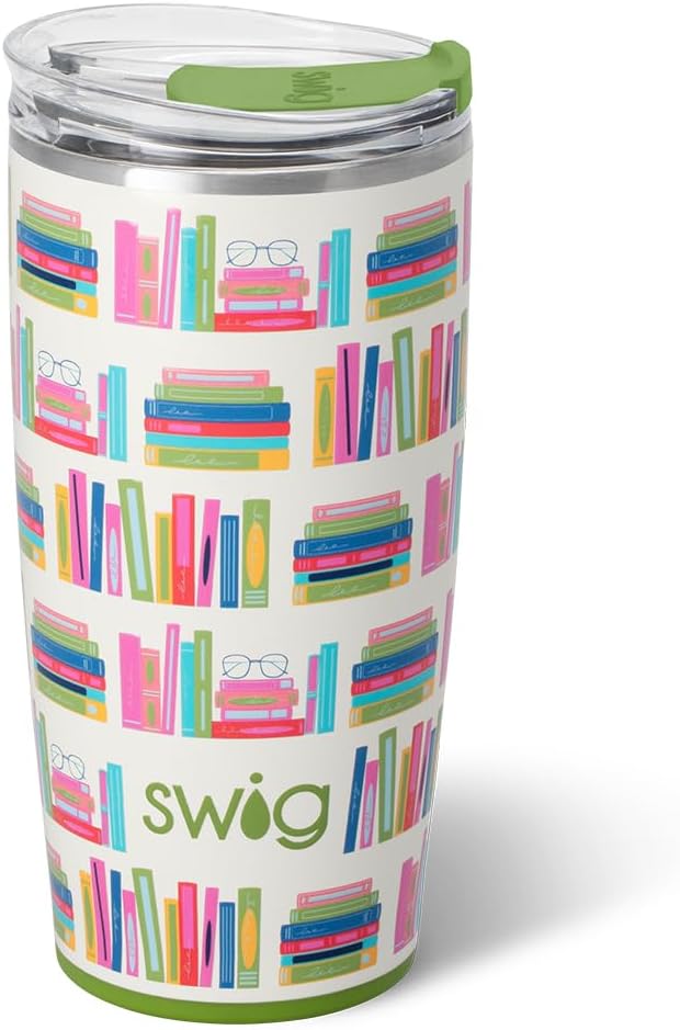 32oz Insulated Tumbler with Lid, Let's Go Girls | Triple Insulated Stainless Steel - Lid Included - Keeps Drinks Cold or Hot - Cup Holder Friendly - Dishwasher Safe