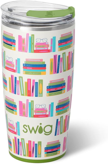 32oz Insulated Tumbler with Lid, Let's Go Girls | Triple Insulated Stainless Steel - Lid Included - Keeps Drinks Cold or Hot - Cup Holder Friendly - Dishwasher Safe