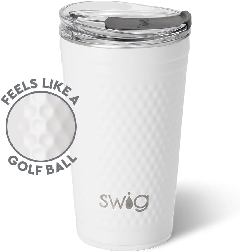32oz Insulated Tumbler with Lid, Let's Go Girls | Triple Insulated Stainless Steel - Lid Included - Keeps Drinks Cold or Hot - Cup Holder Friendly - Dishwasher Safe