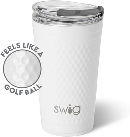 32oz Insulated Tumbler with Lid, Let's Go Girls | Triple Insulated Stainless Steel - Lid Included - Keeps Drinks Cold or Hot - Cup Holder Friendly - Dishwasher Safe