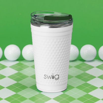 32oz Insulated Tumbler with Lid, Let's Go Girls | Triple Insulated Stainless Steel - Lid Included - Keeps Drinks Cold or Hot - Cup Holder Friendly - Dishwasher Safe