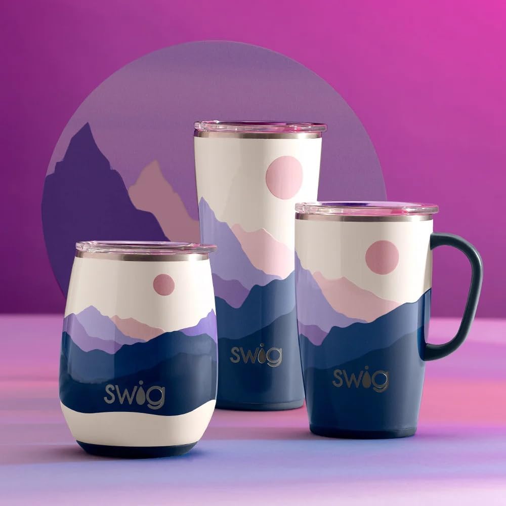 32oz Insulated Tumbler with Lid, Let's Go Girls | Triple Insulated Stainless Steel - Lid Included - Keeps Drinks Cold or Hot - Cup Holder Friendly - Dishwasher Safe