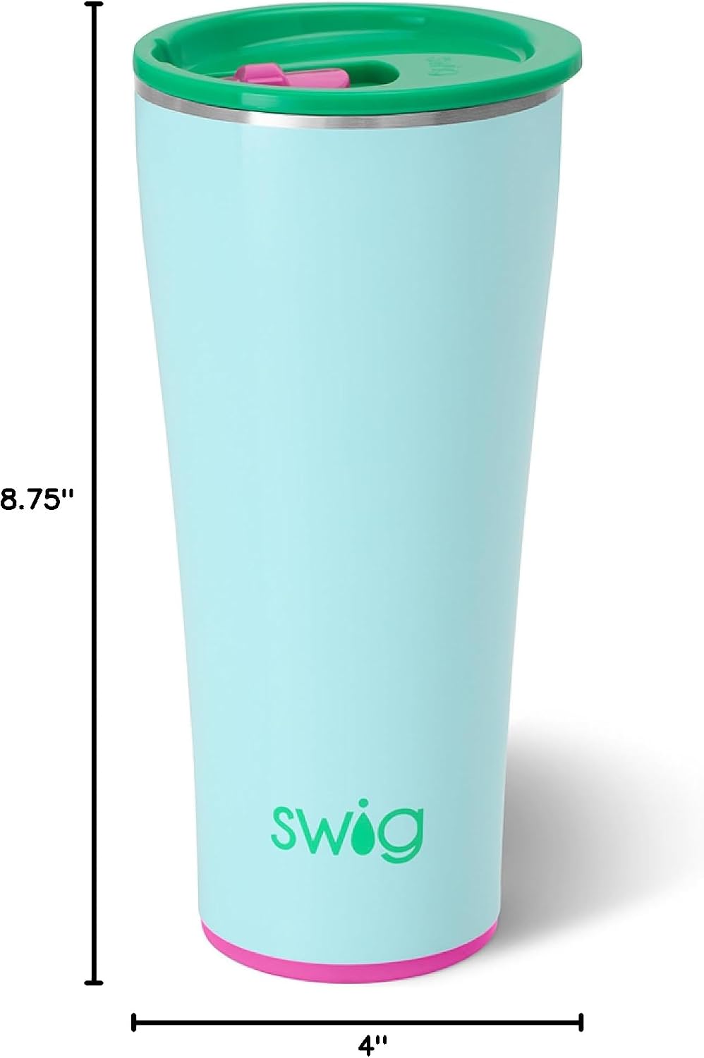 32oz Insulated Tumbler with Lid, Let's Go Girls | Triple Insulated Stainless Steel - Lid Included - Keeps Drinks Cold or Hot - Cup Holder Friendly - Dishwasher Safe