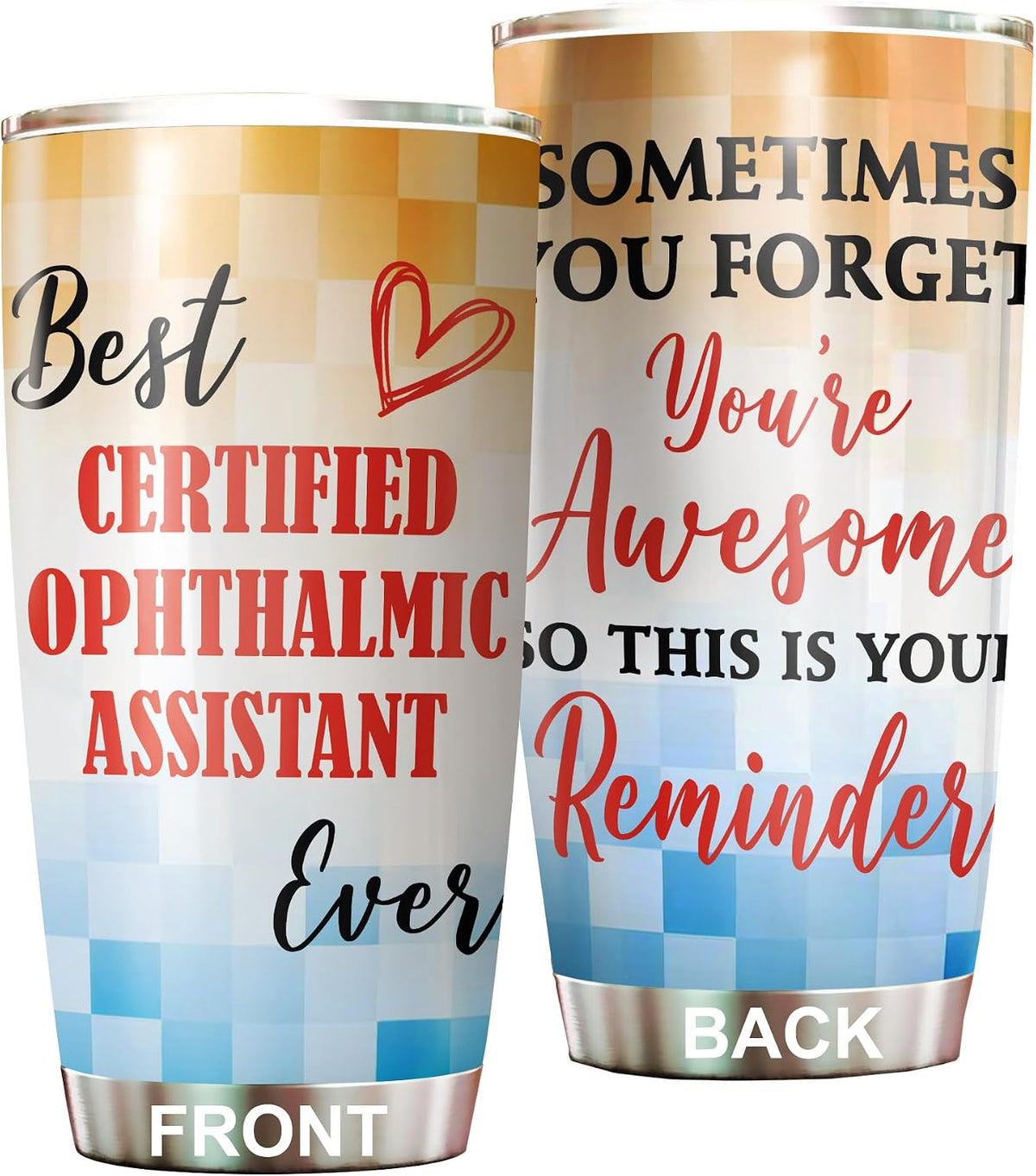 Best Lacrosse Coach Ever Tumbler Stainless Steel 20oz, Office Gifts Women Men Work Friends Coworker, Driking Coffee Cup For Birthday Christmas - Colors D