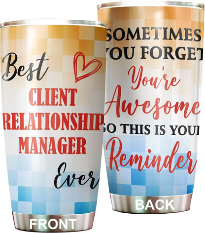 Best Lacrosse Coach Ever Tumbler Stainless Steel 20oz, Office Gifts Women Men Work Friends Coworker, Driking Coffee Cup For Birthday Christmas - Colors D