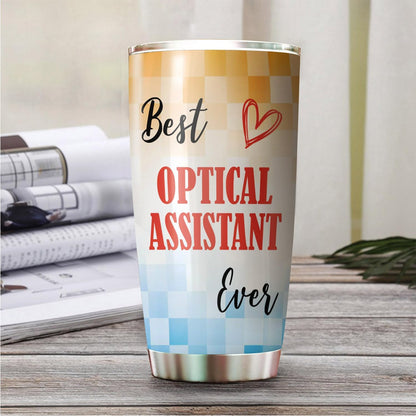 Best Lacrosse Coach Ever Tumbler Stainless Steel 20oz, Office Gifts Women Men Work Friends Coworker, Driking Coffee Cup For Birthday Christmas - Colors D