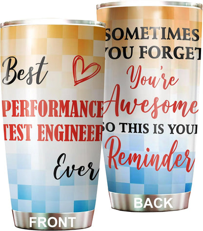 Best Lacrosse Coach Ever Tumbler Stainless Steel 20oz, Office Gifts Women Men Work Friends Coworker, Driking Coffee Cup For Birthday Christmas - Colors D