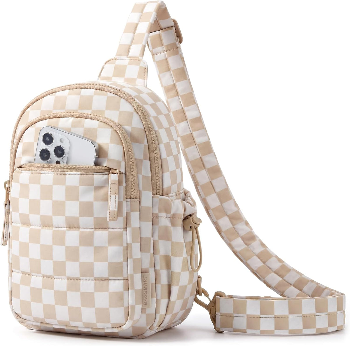 Small Sling Bag for Women, Puffer Crossbody Bag Hobo Handbag