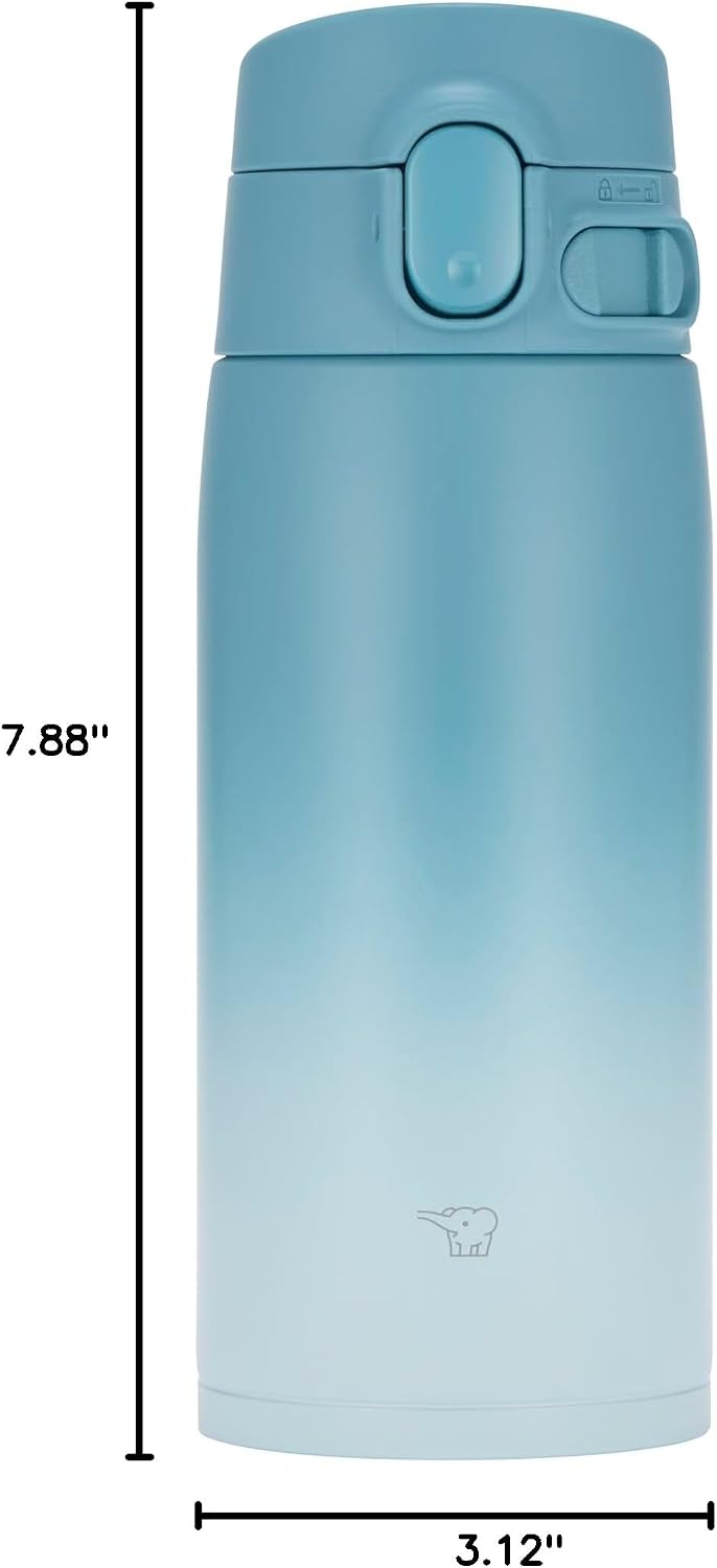 SM-VH72-AZ GoCafe Insulated Stainless Steel Mug, 24-Ounce (.72 liter), PFAS-free & BPA-free